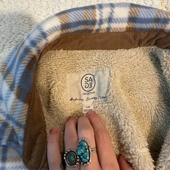 Sage collective fleece jacket - Picture 2 of 4